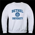 thumbnail image 1 of Bethel University Pilots Seal Crewneck Sweatshirt, White - Extra Large, 1 of 1