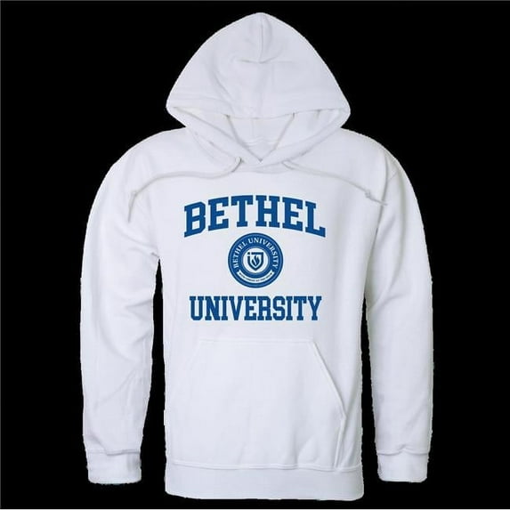 Bethel University Pilots Seal Hoodie, White - Small