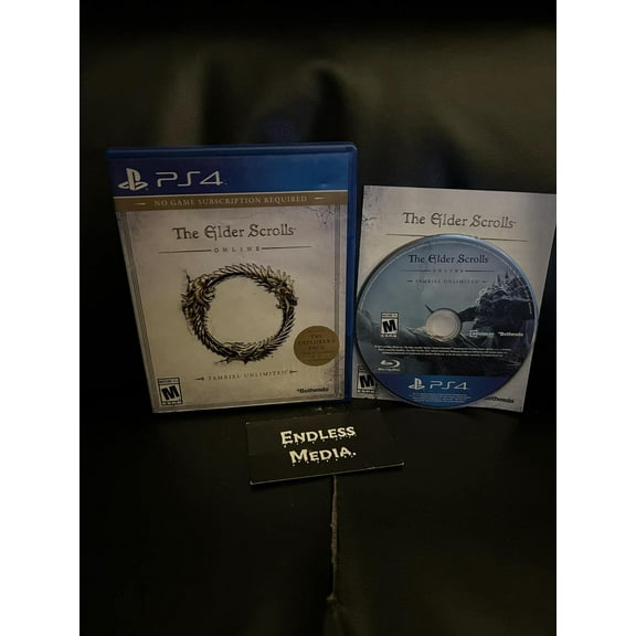 Pre-Owned Elder Scrolls Online: Tamriel Unlimited Sony Playstation 4 CIB Video Game