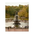 thumbnail image 1 of Bethesda Fountain, Central Park - New York Photography Autumn City Fountain Landscape Travel Poster Scenic Unframed Wall Art Print 24 x 32 inches, 1 of 13