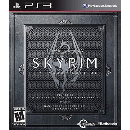 Bethesda Skyrim Legendary Ed Ps3 Computer_Input_Device