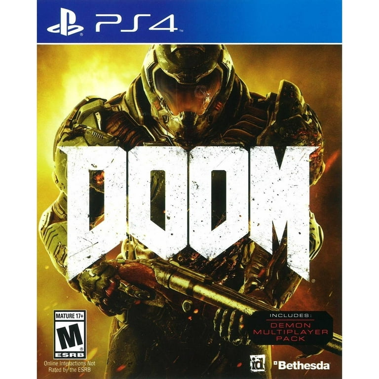 Bethesda Softworks Doom Pre Owned PS4 Walmart
