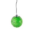 thumbnail image 1 of Bethlehem Lighting GKI Maille 4-Inch LED Glass Sphere, Green, 1 of 1