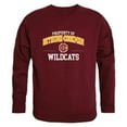 thumbnail image 1 of Bethune-Cookman University Wildcats Property of Crewneck Sweatshirt, Maroon - Medium, 1 of 1