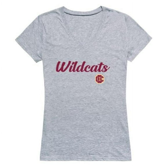 Bethune-Cookman University Wildcats Script T-Shirt, Heather Grey - Small