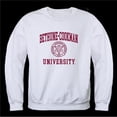 thumbnail image 1 of Bethune-Cookman University Wildcats Seal Crewneck Sweatshirt, White - Small, 1 of 1