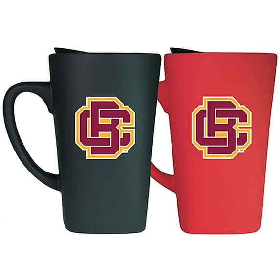 Bethune-Cookman Wildcats 16oz. Soft Touch Ceramic Mug with Lid Two-Piece Set