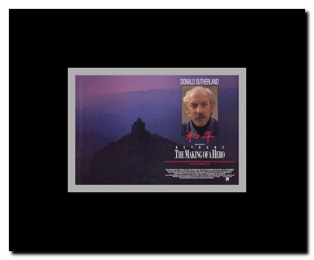 Bethune: the Making of a Hero Framed Movie Poster
