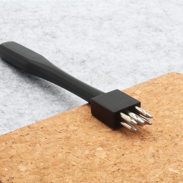 Betim Brogue Style Leather Hole Punches DIY Hand Perforated Round