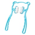 thumbnail image 1 of Betivan 1 Counts 6-wheel Multifunctional Manual Cervical Neck Clamp Neck Roller Neck Clamp Shoulder Neck Blue Pink, 1 of 9