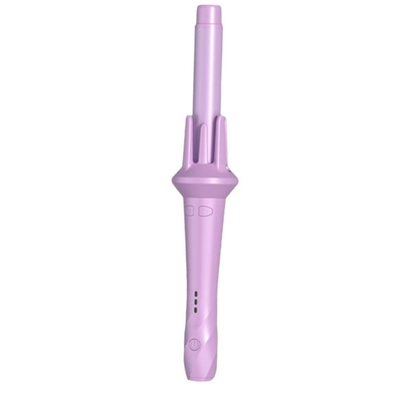 Betivan 2 Counts 2 Inch Curling Iron, Tourmalines Ceramic Curling Iron,Auto Rotate Left Rotate Right Rotate Barrel Produces Classic Curls – For Use On Short, Medium, Long Hair Green Purple