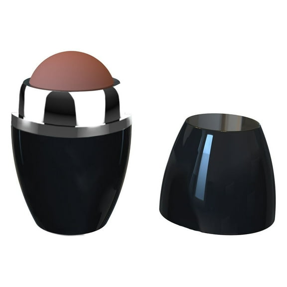 Betivan 2 Counts Volcanic-absorbing Beads, Removable And Portable Facial Oil-removing Roller Black White One Size