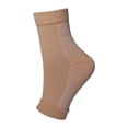 thumbnail image 1 of Betivan 3 Counts Orthopaedic Socks Foot Ankle Support Plantar Fasciitis Socks Grip Socks Football Fitness Socks Beige Black Khaki L M S, 1 of 5