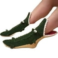 thumbnail image 1 of Betivan Animal Socks Knit Shark T-Rex Dinosaur Alligator Croc Sock for Christmas Gifts Creative Home Warm, 1 of 8