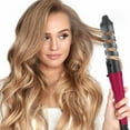 thumbnail image 1 of Betivan Beauty Upgraded Cordless Automatic Curling Iron,Ceramic Auto Hair Curler ,Portable USB Rechargeable Curling Iron Wand,Detangle & Scald-Free,Fast Heating for Hair Styling, 1 of 5