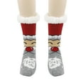 thumbnail image 1 of Betivan Christmas Slipper Socks For Women Men Fleece Lined Non Slip Grippers Crew Socks Winter Thick Warm Fuzzy Holiday Clothes, 1 of 2