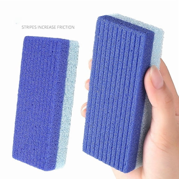 Betivan Double Stripe Foot Care Scrub Dead Skin Remover for Feet Exfoliating Tool Stylish Striped Callus Rasp Scrubber Peel Soften Cracked Heels Gift