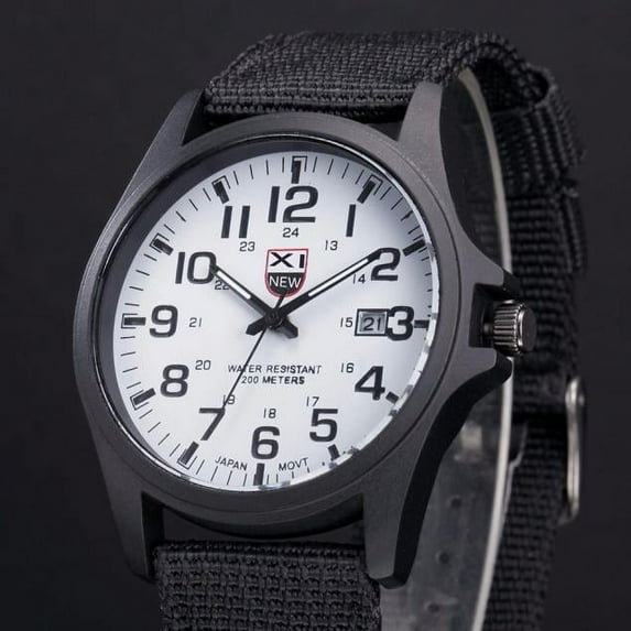 Betivan Fathers Day Military Watches for Men Analog Wrist Watch, Tactical Waterproof Outdoor Sport Mens Quartz Wristwatch, Date Day Work Field Watch