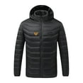 thumbnail image 1 of Betivan Heated Hoodie for Men, Electric Heating Sweatshirt with Fleece Lining, Winter Thermal Pullover Sweater 4-Control 29-Zone Heating for Outdoor Activities, 1 of 4