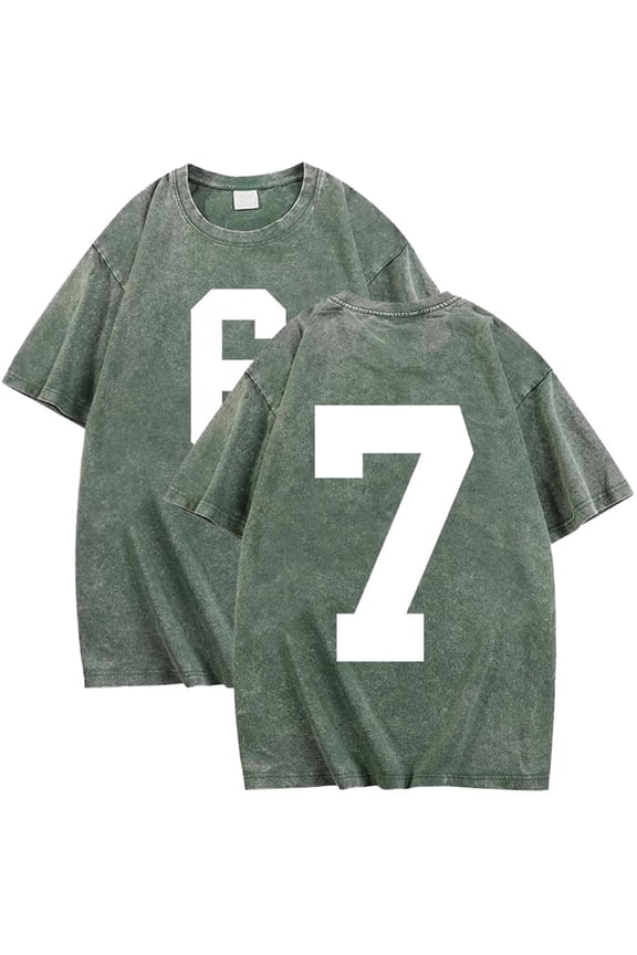 Iron on White Number Stickers, 6 / 7 Numbers Iron on Numbers for Jersey,Heat Transfer Numbers Iron on Patches for Tshirts Clothing Football Baseball Basketball