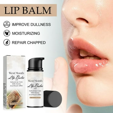 Betivan Lip Balm In Pump Dispenser With Manuka Retinol Moisturising For Lips And Nose Natural 6 Ml