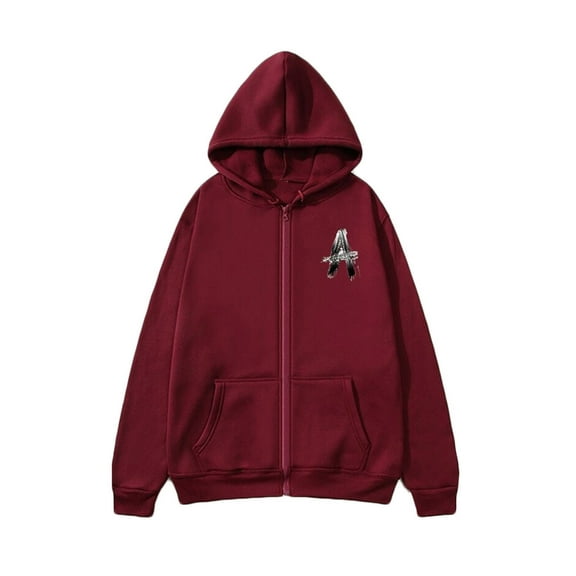 Betivan Men's Hoodies Casual Hooded And Zipper Closure Hoodie Slim Fit Fleece Sweatshirt With Pockets