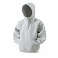 thumbnail image 1 of Betivan Men's Quarter Zip Hoodies Zip Up Hoodie Long Sleeve Drop Shoulder Sweatshirt Casual Pullover, 1 of 7
