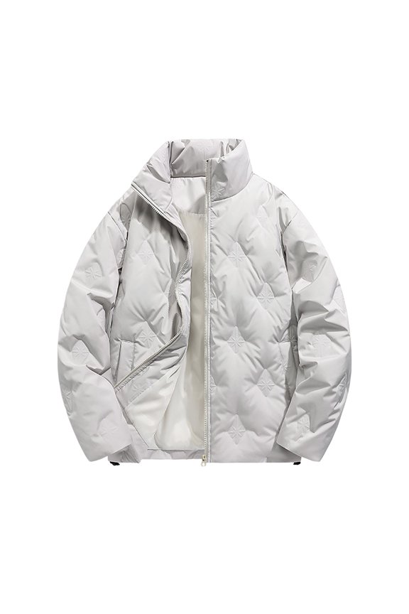 Men's Solid Color Outdoor Climb Sport Run Pocket Zipper Long Sleeved Jackets Mens Casual Outerwear Warm Fall Winter Clothing