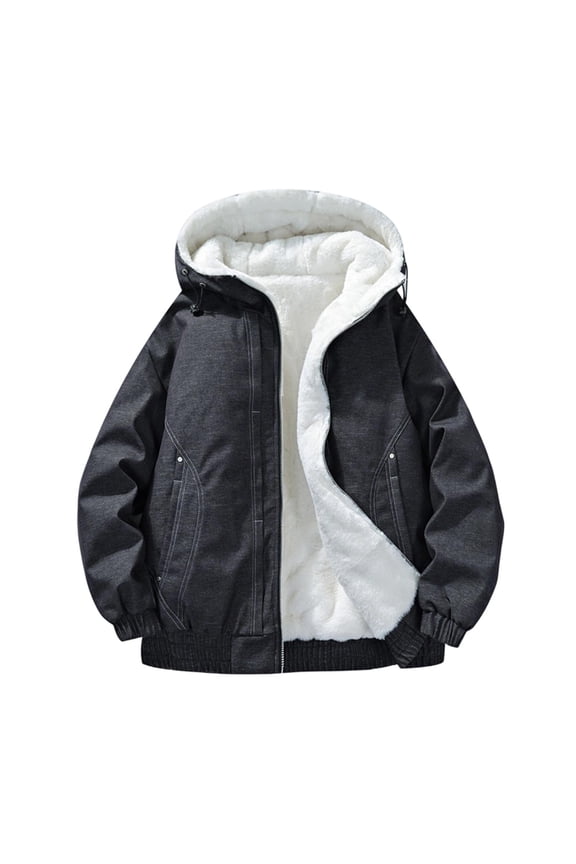 Men's Solid Color Outdoor Climb Sport Run Pocket Zipper Long Sleeved Jackets Mens Casual Outerwear Warm Fall Winter Clothing