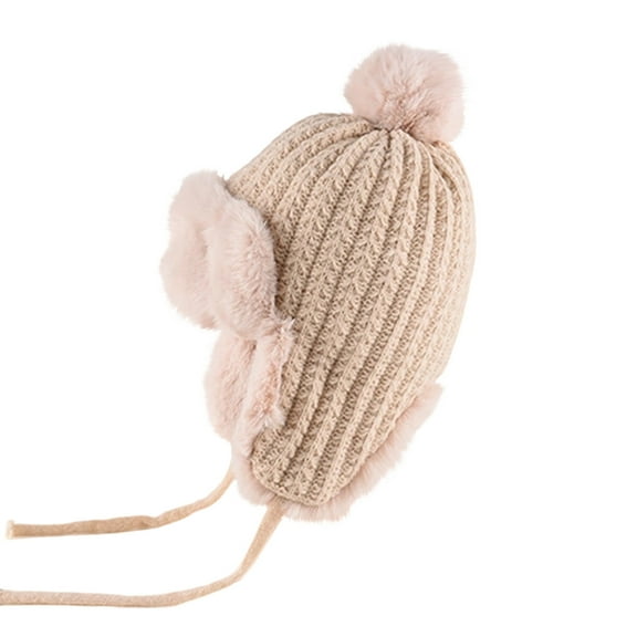 Betivan Unisex Winter Thicken Knitted Beanie Hat, Warm Fleece Lined Winter Hats for Men & Women, Outdoor Cycling Knitted Hat, Cold Weather Warm Hats