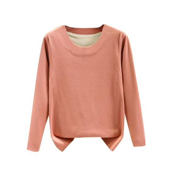 Betivan Women Thermal Long Sleeve Shirts Mock Turtle Neck Fitted Tops Fleece Lined Winter Tops Base Layer Undershirt