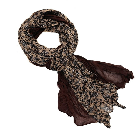 Betivan Women's Floral Silk Scarf Shawl Versatile Wrinkle-Resistant Scarves, Silk Scarves, Scarves for Women, for Fashion Match