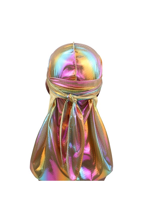 Women's Imitation Silk Long Tail Pirate Hat with Hood & Hip Hop Cape, Unique Winter Hat for Women Fashion Enthusiasts