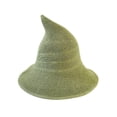thumbnail image 1 of Betivan Women's Lady Witch Hat, Wool Wizard Hat for Women, Thickened Magician Witch Hats for Winter Dress-up & Parties, 1 of 2
