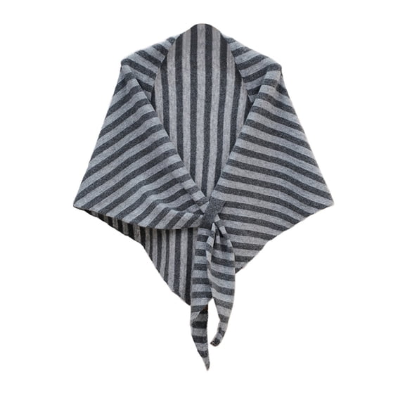 Betivan Women's Niche Lazy Color-Dot Triangle Scarf Knitted Shawl Wrap Cardigan Cape, Solid Color Wool Shoulder Top, Women's Scarves Wraps