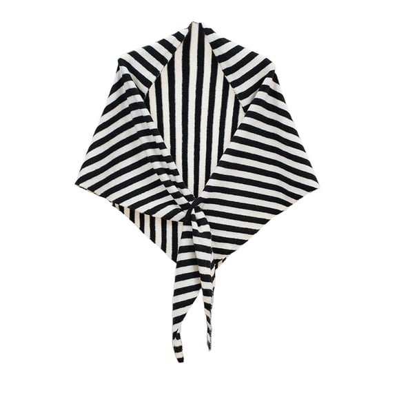 Betivan Women's Niche Lazy Color-Dot Triangle Scarf Knitted Shawl Wrap Cardigan Cape, Solid Color Wool Shoulder Top, Women's Scarves Wraps