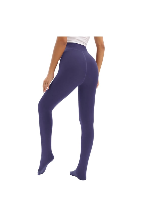 Women's Plus Size Seamless Tights Four Seasons Bare Ammonia-Free Knit 40D Solid Color Footed Flexible Fit Dance Daily Wear Casual Performance Colorful Tights