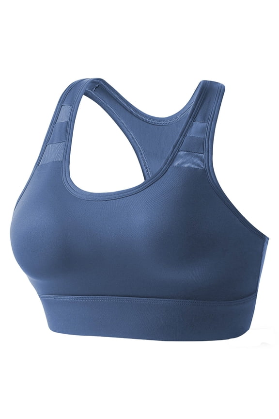 Women's Sports Bra Running Push Up Seamless Wireless Front Closure High Impact Support Breathable Comfort Fit Workout Yoga Gym Training