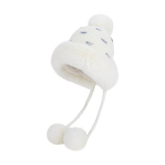 Betivan Women's Winter Plus Velvet Cold-proof Knitted Wool Hat, Outdoor Warm Earmuffs Scarf Mask Integrated Cap for Women Cold Weather, Multi-functional Daily Trip Hiking Party