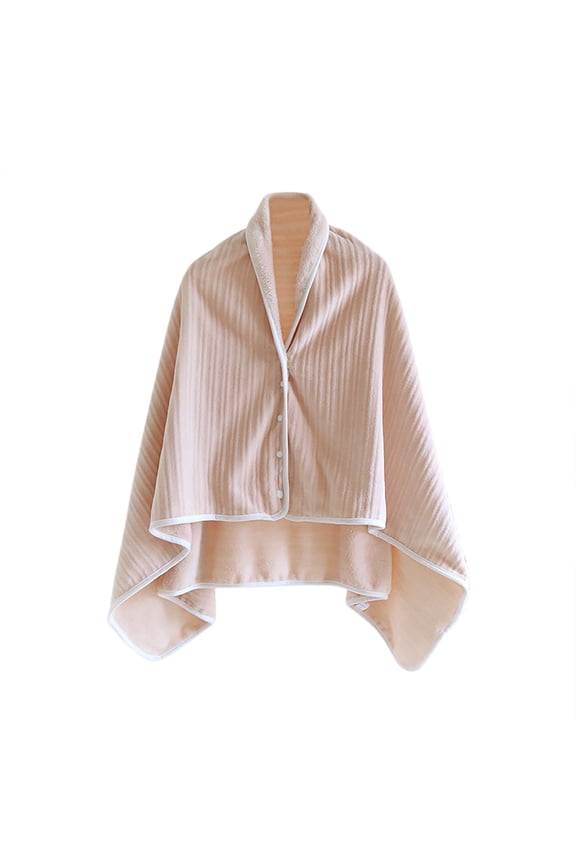 Women's Winter Thick Flannel Solid Color Shawl Blanket Cloak Warm Cape Wrap, Winter Scarves for Women, Women's Scarves & Wraps, for Home Outdoor