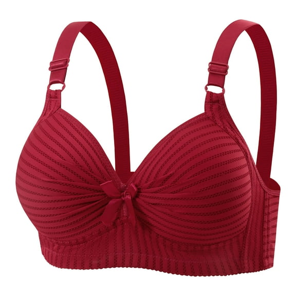 Betivan Women's Wireless T-Shirt Bra Soft Padded Pull-On Full Coverage Everyday Bra Solid Color Basic Bras for Women