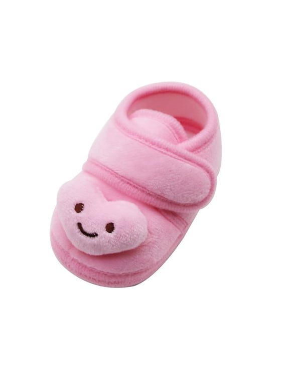 Baby Sneakers Winter Plush Girls Cloud Infant Stars Soft Warm Sole Shoes Boots Shoes