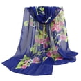 thumbnail image 1 of Summer Scarfs for Women Fashion Jacquard Cotton Parisian Stripe Shawl Soft Beach Towel Scarf, 1 of 2