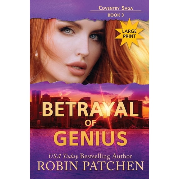 Coventry Saga (Large Print) Betrayal of Genius: Large Print Edition, Book 3, (Paperback)