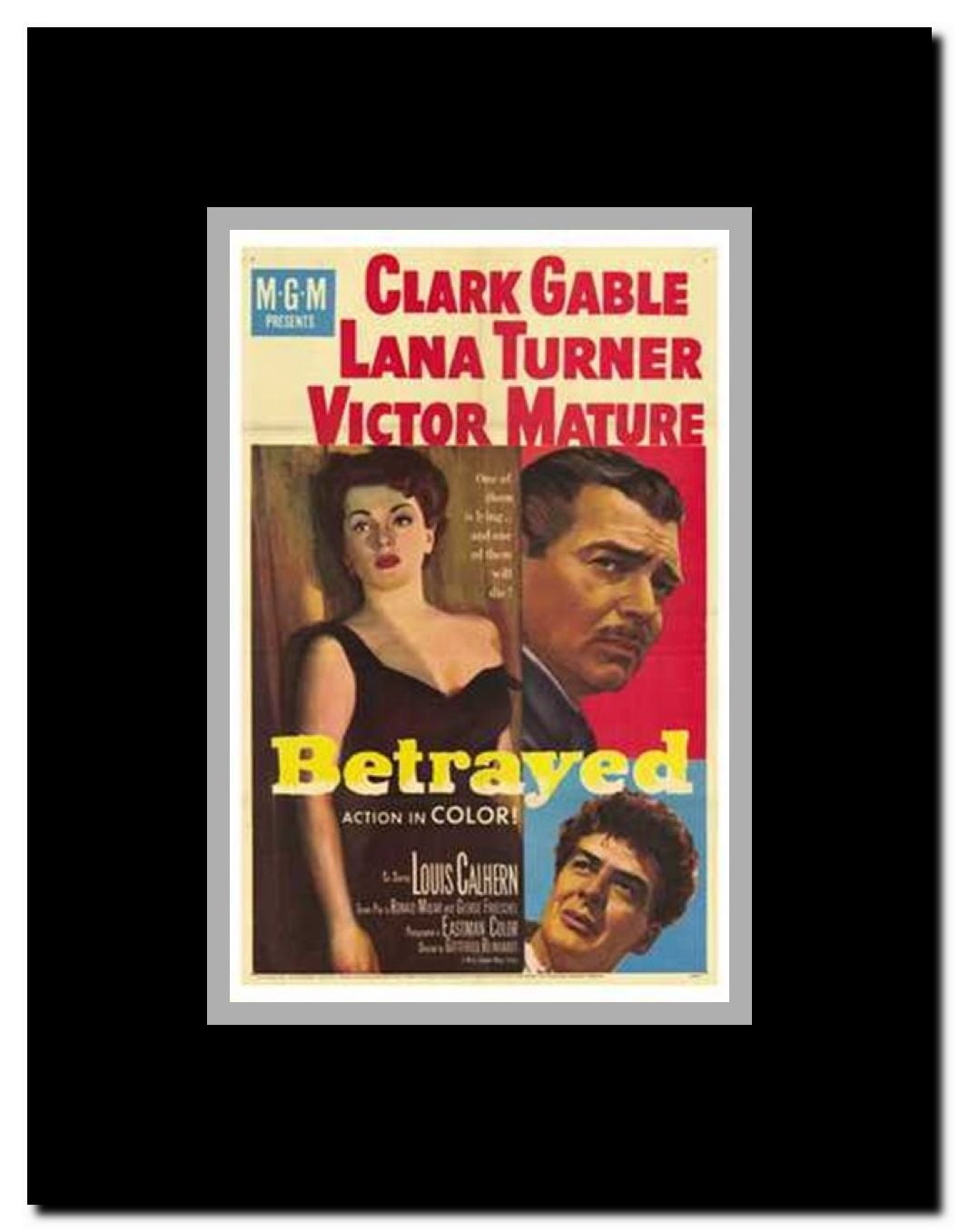 Betrayed Framed Movie Poster