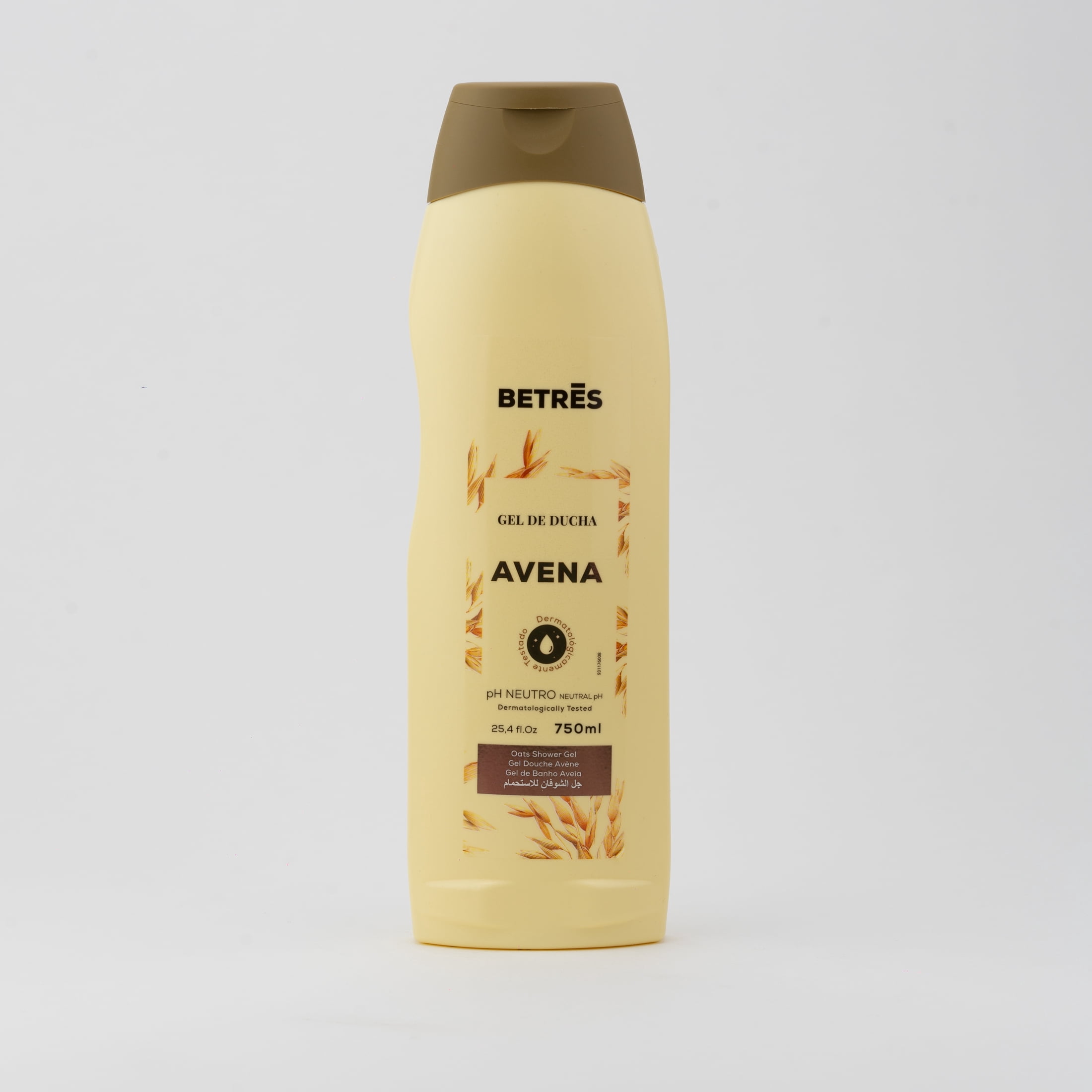 Betres Oatmeal Body Wash, Aloe And Glycerin, 25.4 fl. Oz.