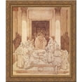 thumbnail image 1 of Betrothal of Mary and Joseph 24x20 Gold Ornate Wood Framed Canvas Art by Mikhail Vrubel, 1 of 2
