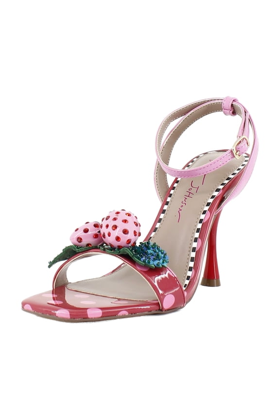 Addison Women's Heels Red Pink Multi Size 9.5 M