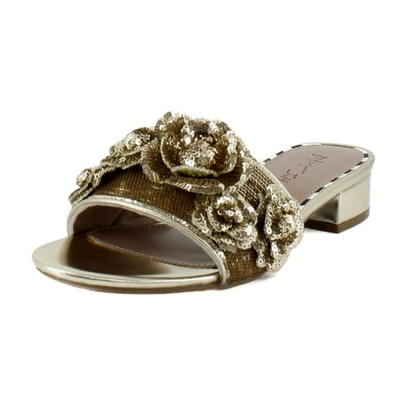 Betsey Johnson Alysa Women's Sandals Gold Size 6.5 M