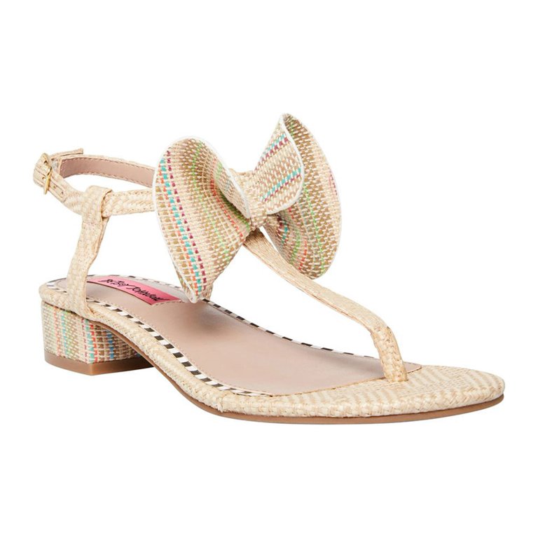 Betsey johnson austen sales flat sandals